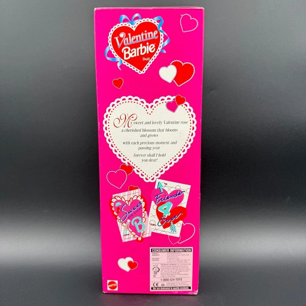 Barbie Mattel Valentine‎ Special Edition 1996 Red Heart Dress Doll 15172 NRFB